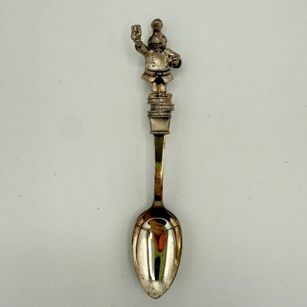 Vintage Disney 1980s Chief O'Hara Pewter Silver-Plated Collector Spoon
